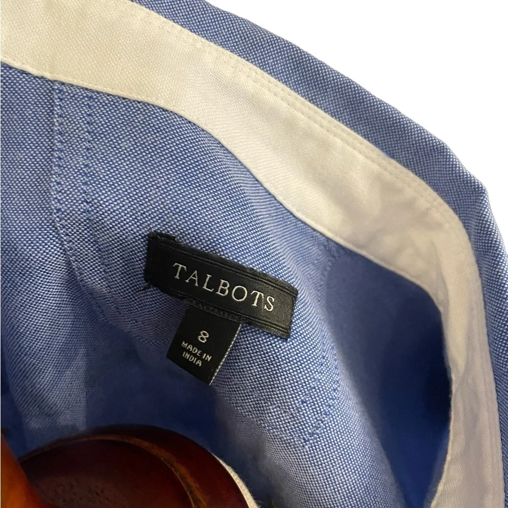 TALBOTS Mallard Duck Novelty Embroidered Button Down Shirt - Picture 11 of 14